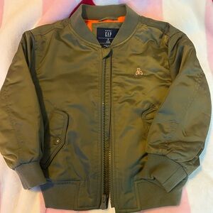 GAP Kids Olive Puffer Jacket